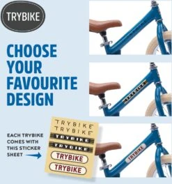 Kinderfeets Trybike Laufrad Steel Vintage Blau - Zweirad -Djeco Geschaft trybike loopfiets steel vintage blauw tweewieler 2