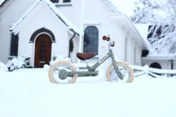 Kinderfeets Trybike Laufrad Steel Vintage Grün - Zweirad -Djeco Geschaft trybike loopfiets steel vintage groen tweewieler 3