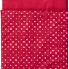 Van Dijk Toys - Bedbekleding/dekje - Rood Met Witte Stippen -Djeco Geschaft van dijk toys bedbekleding dekje rood met witte stippen