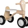 Van Dijk Toys Berken Houten Loopfiets - Wit -Djeco Geschaft van dijk toys berken houten loopfiets wit