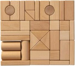 Van Dijk Toys Blokkenset - Naturel