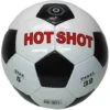 Voetbal HOT-SHOT Wit/zwart Glans Mt.5 -Djeco Geschaft voetbal hot shot wit zwart glans mt5