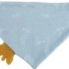 VULLI 200332 Bandana Halstuch/Lätzchen Sophie La Girafe Mit Beißfläche Aus Kautschuk, Blau