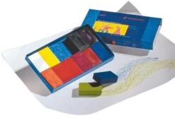 Wachsmalblöcke - 12 Farben