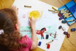 Wachsstifte - Set 32 Farben -Djeco Geschaft wachsstifte set 32 farben 3