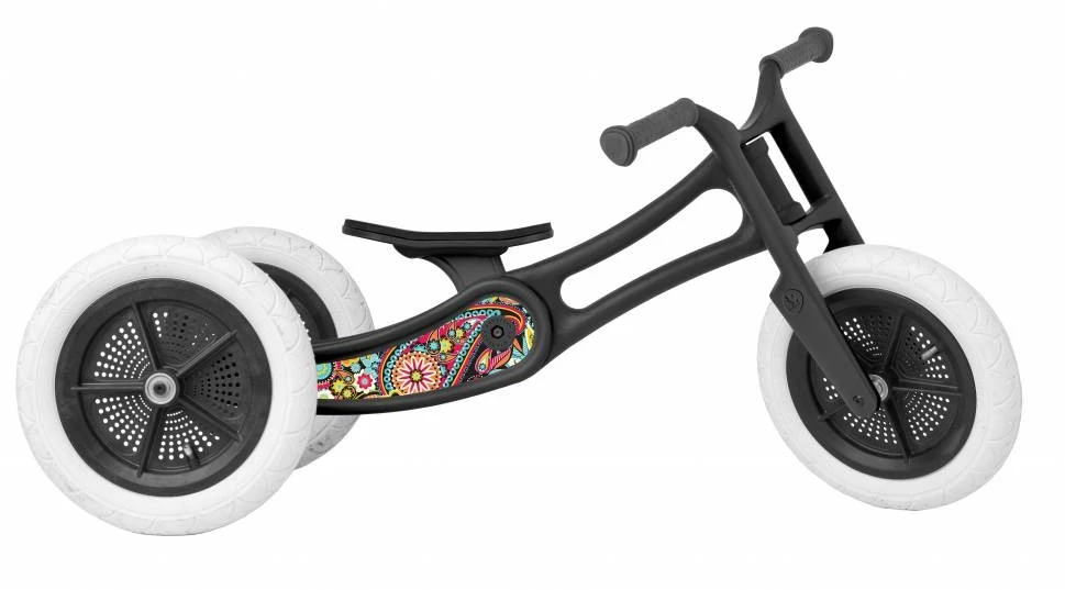 Wishbonebike Laufrad Recycled 3-in-1 - Paisley 3 Wishbonebike Laufrad Recycled 3-in-1 - Paisley