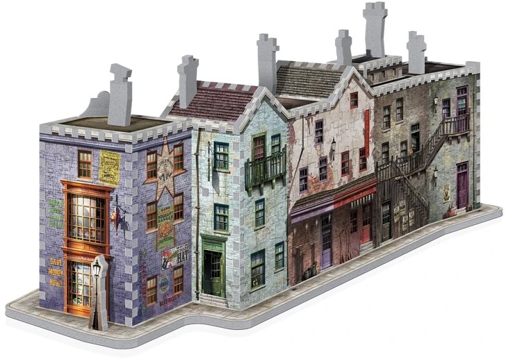 Wrebbit 3D Harry Potter Diagon Alley 450 Pcs 3D-Puzzle 5 Wrebbit 3D Harry Potter Diagon Alley 450 Pcs 3D-Puzzle – Bild 3