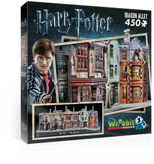 Wrebbit 3D Harry Potter Diagon Alley 450 Pcs 3D-Puzzle 3 Wrebbit 3D Harry Potter Diagon Alley 450 Pcs 3D-Puzzle