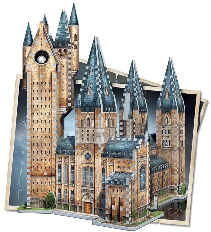 Wrebbit 3D Harry Potter Hogwarts Astronomy Tower 875 Pcs 3D-Puzzle 4 Wrebbit 3D Harry Potter Hogwarts Astronomy Tower 875 Pcs 3D-Puzzle – Bild 2