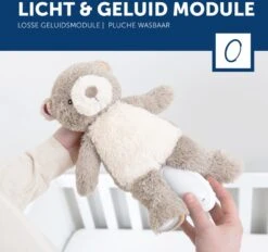 Zazu Muziekknuffel Deluxe Met Nachtlampje - Bruno Beer -Djeco Geschaft zazu muziekknuffel deluxe met nachtlampje bruno beer 5