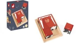 Janod Zigolos Nachziehzug Hase, Huhn Und Ente Groß 7 Janod Zigolos Nachziehzug Hase, Huhn Und Ente Groß -Djeco Geschaft zigolos nachziehzug hase huhn und ente gross 3