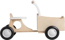 Van Dijk Toys - Bakfiets - Wit 12 Van Dijk Toys - Bakfiets - Wit -Djeco Geschaft zijaanzicht