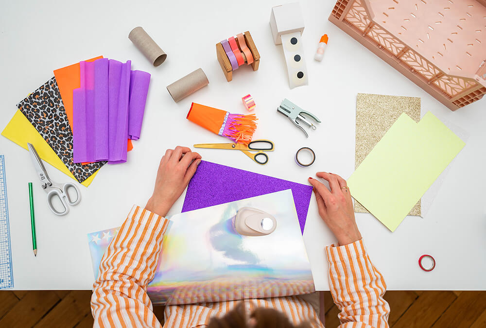 Djeco Geschaft -Djeco Geschaft 200401 fische aus klorollen basteln step17